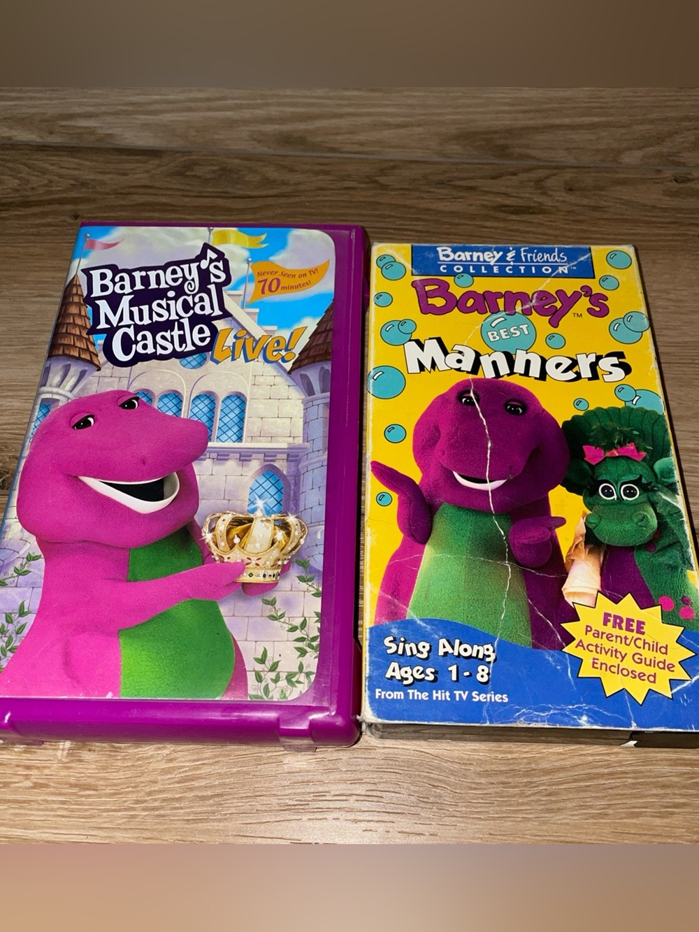 Barney VHS lot 1992 & 2001